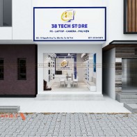Thiết Kế Shop Máy Tính 38 Tech Hiện Đại 63m²
